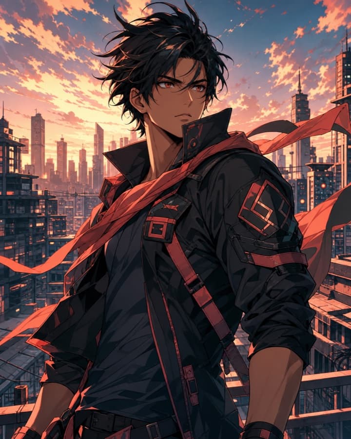 Anime Cel visual reference