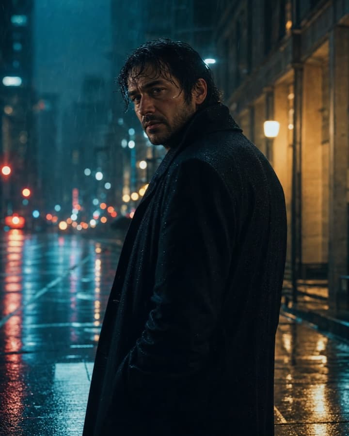Cinematic Rain visual reference